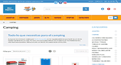 Desktop Screenshot of alicamping.es